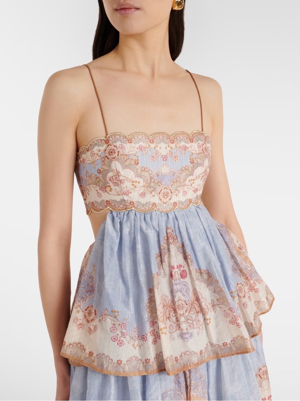 Zimmermann Daylight Floral Tiered Maxi Dress - Picture 4 of 7